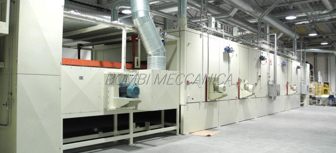 OVEN FOR CELLULOSE (NEWSPRINT) PADS - 2.000 KG/H